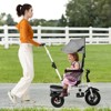Safstar 5-in-1 Folding Trike for Toddlers 1-5 Years Old w/ Safety Harness Storage - 3 of 4