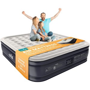Dr. Air 18” Air Mattress with Electric Pump, Waterproof Velvety Top and Carry Bag - 1 of 4