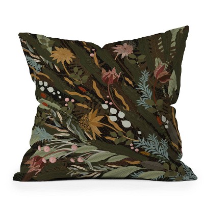 16"x16" Iveta Abolina Biophilia Desiree Square Throw Pillow - Deny Designs