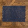 C&F Home Eyelet Loom Indigo Placemat Set of 6 - 2 of 4