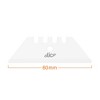 Slice 10524 Replacement Utility Blades - Rounded Tip - Finger-Friendly, Micro Ceramic Safety Blade | Never Rusts - Pack of 2 - 3 of 4