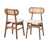 Buylateral 2pk Rika Mid Century Modern Dining Chairs - 4 of 4