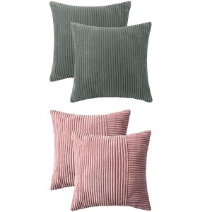 REGALWOVEN 4 Pcs Modern Couch Sofa Home Pillow Covers 18" x 18" - 1 of 4