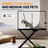50" Electric Dog Grooming Table with Adjustable Height,Heavy Duty Pet Grooming Station with Arm,Noose and Tool Tray – LAOTIES - 4 of 4