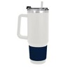 NHL Nashville Predators White Colossus Travel Mug with Team Color Silicon Gripe - 40oz - 2 of 4