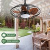 BestParts 20" Outdoor Ceiling Fan with LED Light & Remote Control - 4 of 4