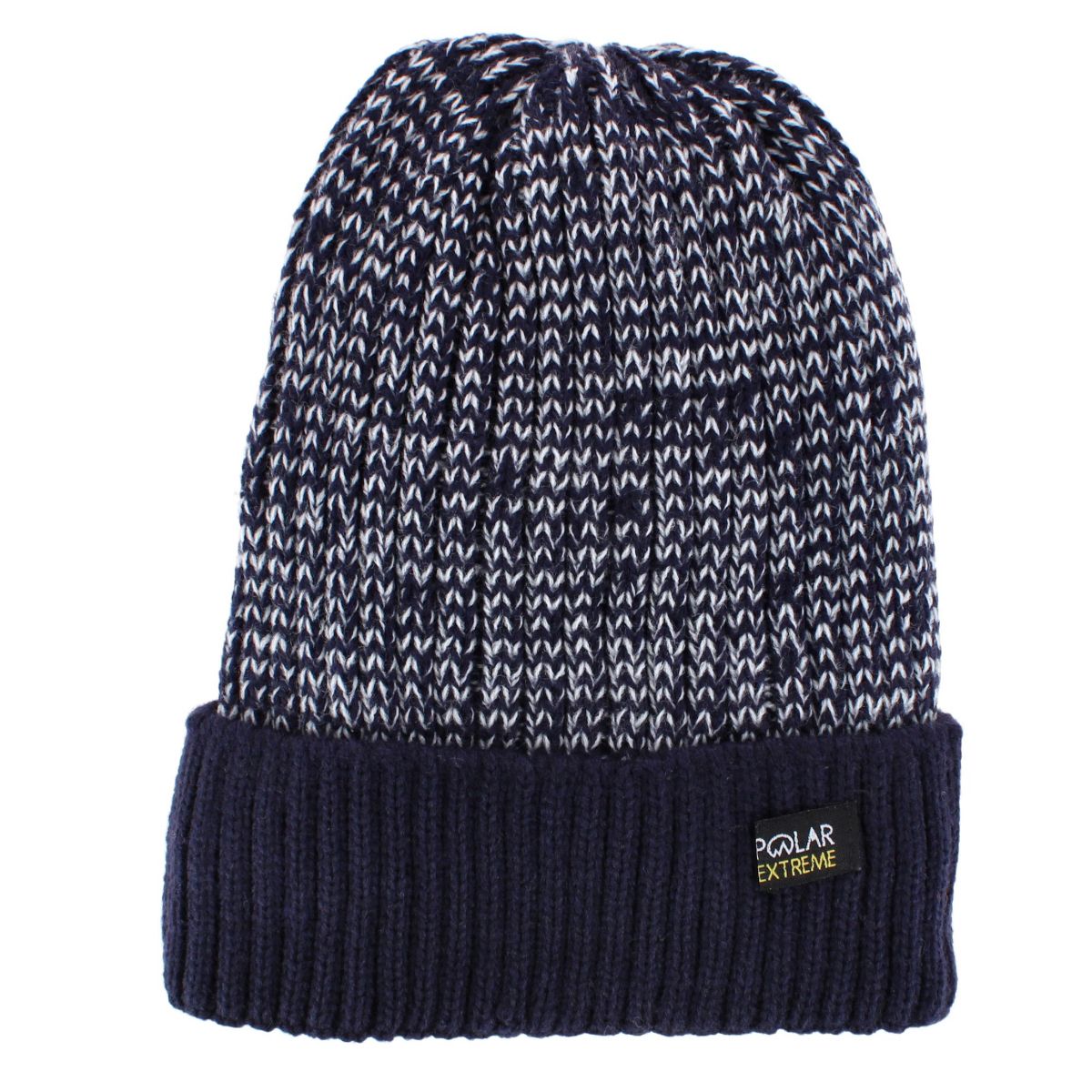 Polar Extreme Boys' Marled Ribbed Winter Beanie & Gloves Set - thumbnail 2