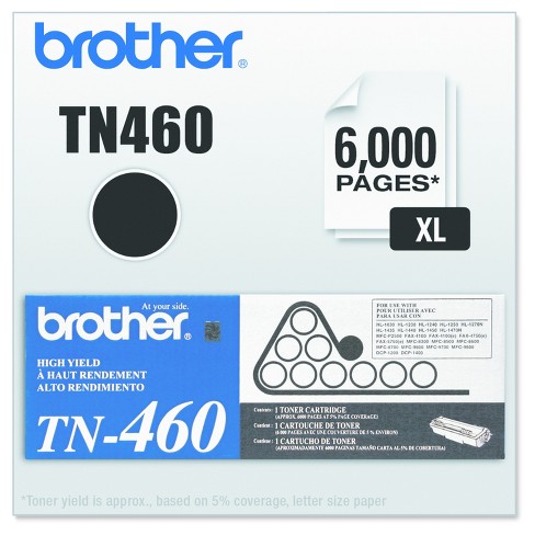 Brother TN460 High-Yield Toner, Black (TN460) - image 1 of 4