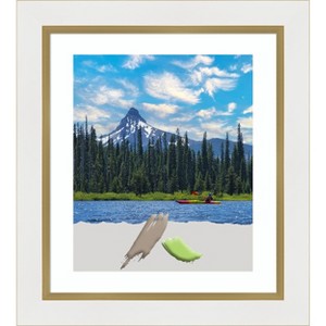 Amanti Art Eva White Gold Picture Frame - 1 of 4
