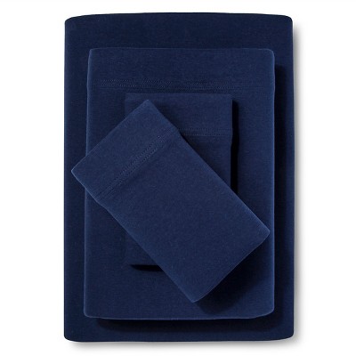 Twin Jersey Sheet Set Navy - Room Essentials™