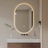 Whisen 30" Smart Wall Mounted Bathroom Mirror, Touch Screen Anti-fog Mirror - 2 of 4