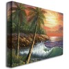 Trademark Fine Art -Rio 'Maui Sunset' Canvas Art - 3 of 3