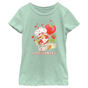 Girl's Strawberry Shortcake Sweet Shortcake T-Shirt - 1 of 4