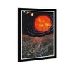 15" x 21" Solar System View Astronomy and Space Framed Art Print - Wynwood Studio: Modern Decor, Vertical Orientation, Black Frame - 2 of 4