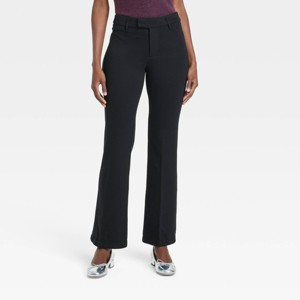 Women's High-Rise Flare Ponte Trousers - A New Day™ - 1 of 3