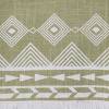 Split P June Diamond Green Napkin Set of 4 - 3 of 4