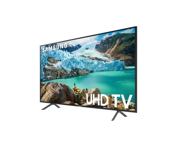 Samsung 50" Smart 4K UHD TV - Charcoal Black (UN50RU7100FXZA)