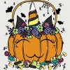 Junior's Design By Humans Halloween Unicorn By Desdymona T-Shirt - 2 of 2