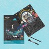 Brea Reese: Scratch Art Paper Pad - Moonlight Garden, 6 Designs, DIY Adult Craft - 4 of 4