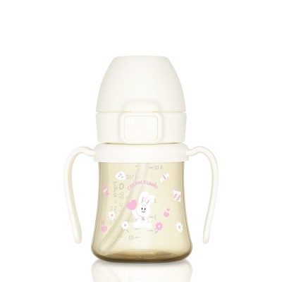 Grosmimi PPSU Straw Cup with Flip Top - 6oz (200ml)