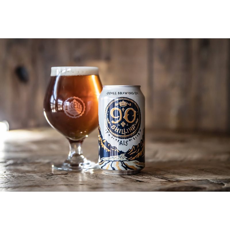 Odell Brewing 90 Shilling Ale Beer - 6pk/12 fl oz Cans, 5 of 9