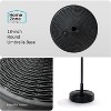 Home Zone Living 40lb Round Fillable Patio Umbrella Base Stand, 18in, Pole Holder, Water, Sand, Fits Poles Up to 1.9in(48mm) Diameter, UV Resistant - 2 of 4