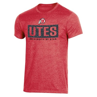 NCAA Utah Utes Men's Short Sleeve High Density T-Shirt - S