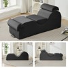 Mjkone Yoga Chair, Chaise Lounge Chair for Yoga - 2 of 4