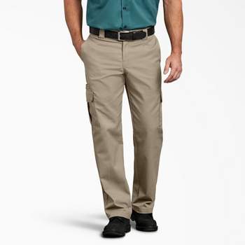 Men's Big & Tall Relaxed Fit Straight Cargo Pants - Goodfellow & Co™ Tan  46x32 : Target