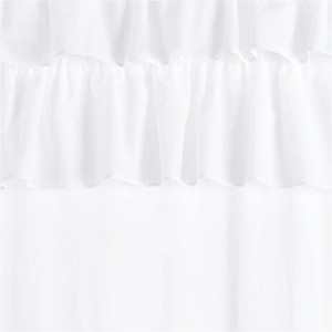 Cotton Oversized Ruffle Curtain Panel(Only 1 Pc Panel) - 1 of 3