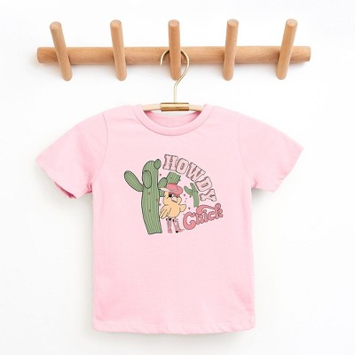 The Juniper Shop Howdy Chick Toddler Short Sleeve Tee