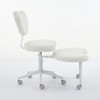 Vynxaria Meditation Chair Plus - Versatile Cross-Legged Chair with Lumbar Support & Wheels - 2 of 4