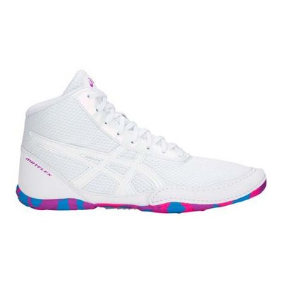 all pink asics wrestling shoes