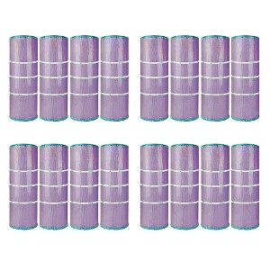 Hurricane 16 Pack HF7477-04P Platinum Purple Spa Cartridge Replacement for PA75SV, Unicel C-7477, Filbur FC-1260, Hayward C-570 - 1 of 4