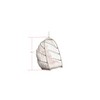 Outdoor garden rattan egg swing chair hanging chair for Patio, Porch, Bedroom, Garden, Courtyard, Balcony - 2 of 4