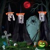 3 Pcs Halloween Witch Decorations, 43" Wicked Witches Decor, Scary Halloween Stakes for Outdoor Graveyard - 3 of 4
