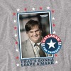 Tommy Boy Callahan For President 2024 Adult T-Shirt Athletic Heather - 2 of 4