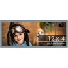 PosterPalooza | Panoramic Textured Blue Picture Frame - UV Acrylic, Foam Board Backing, Hanging Hardware - 2 of 4