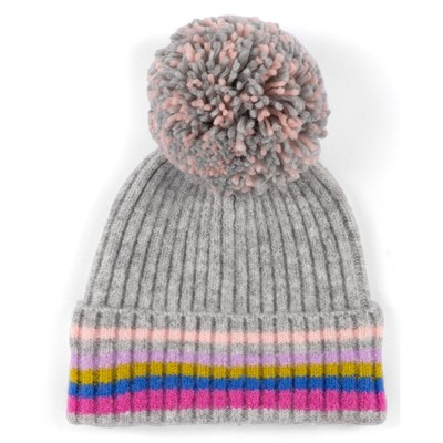 Shiraleah Grey Ronen Pom Beanie : Target