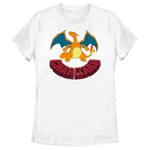 Women's Pokemon Charizard Portrait T-Shirt - 1 of 4
