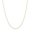 Black Bow Jewelry 1.35mm 10k Yellow Gold Solid Cable Rope Chain Necklace - image 3 of 4