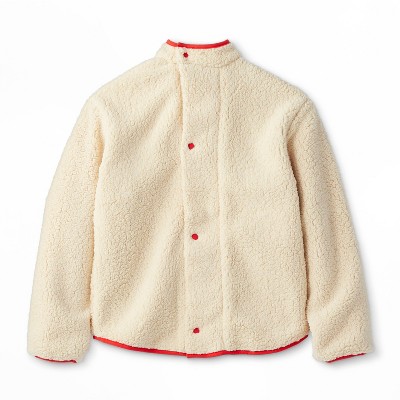 TargetKids' Adaptive Contrast Pocket Sherpa Jacket - LEGO® Collection x Target Cream