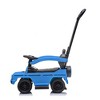 Best Ride On Cars Kids Outdoor Stroller Mercedes G-Wagon 3 in 1 Push Car, Blue - 2 of 4