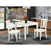 Square Dining Set 36 Inch Table with 2 Chairs - Classic Comfort Patio Furniture - 2 of 4