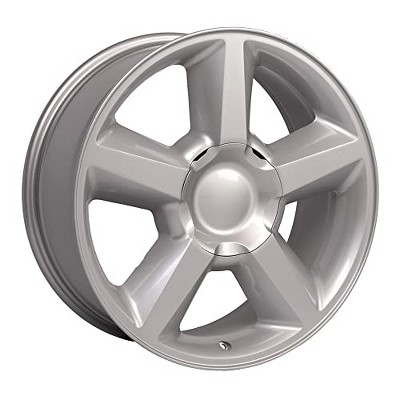 OE Wheels LLC CV83-20085-6550-31S Silver Wheel Painted (20 x 8.5 inches /6 x 139 mm, 31 mm Offset)