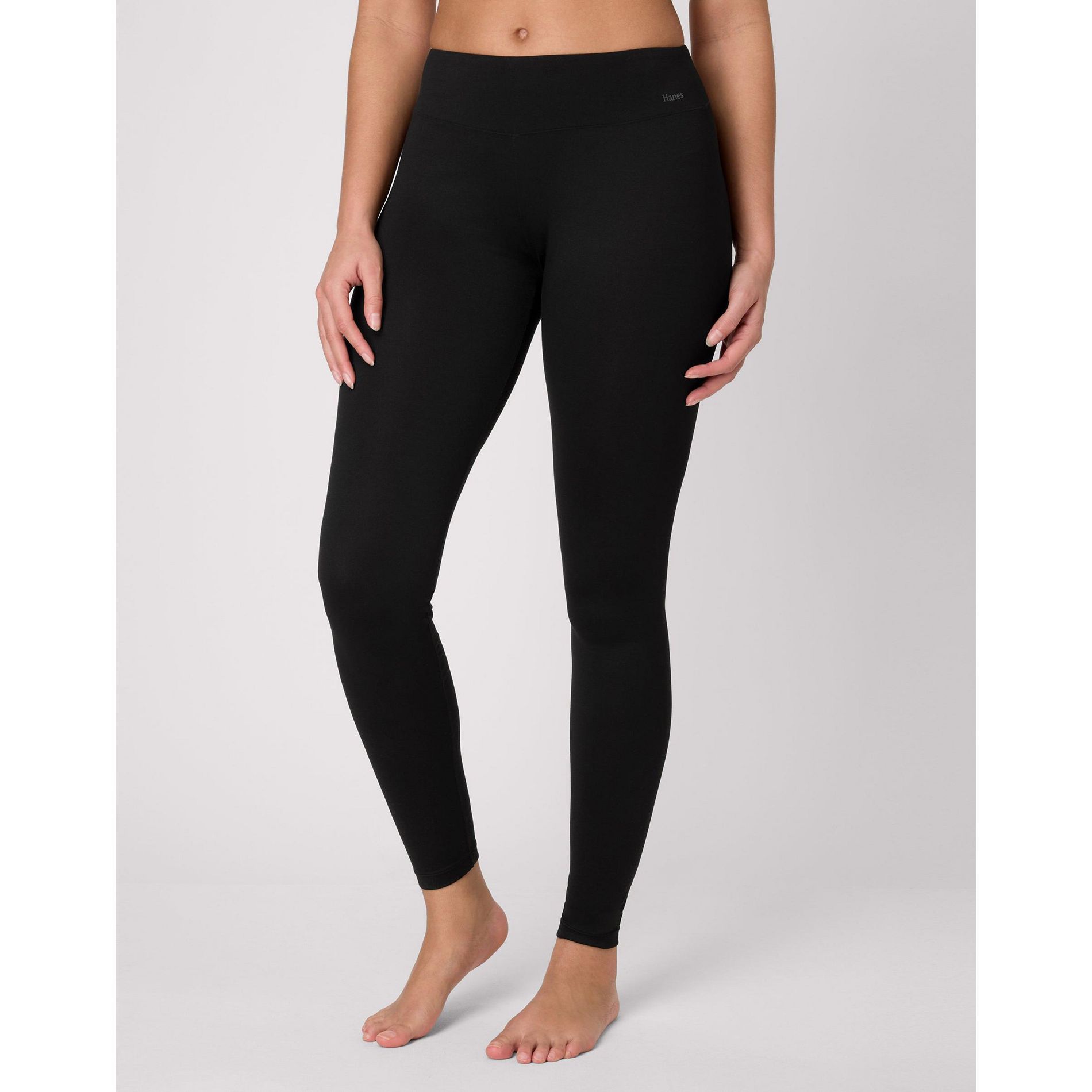 Hanes Women's Baselayer Leggings, Moisture-Wicking