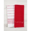 KAF Home Holiday Embroidered Set Of 2 Kitchen Towels, 18"x28" - 2 of 3
