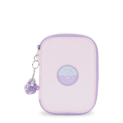 Kipling 100 Pens Metallic Case Sea Pink Met C
