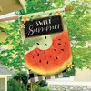 Briarwood Lane House Flag 40x28 For Outdoor Sweet Summer Watermelon For Summer House Flag - 4 of 4