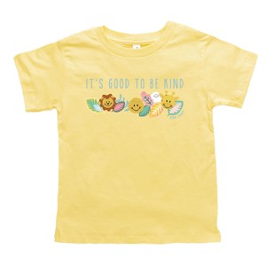 The Juniper Shop Mini Smiley It's Good To Be Kind Lumi Toddler Short Sleeve Tee - 1 of 4